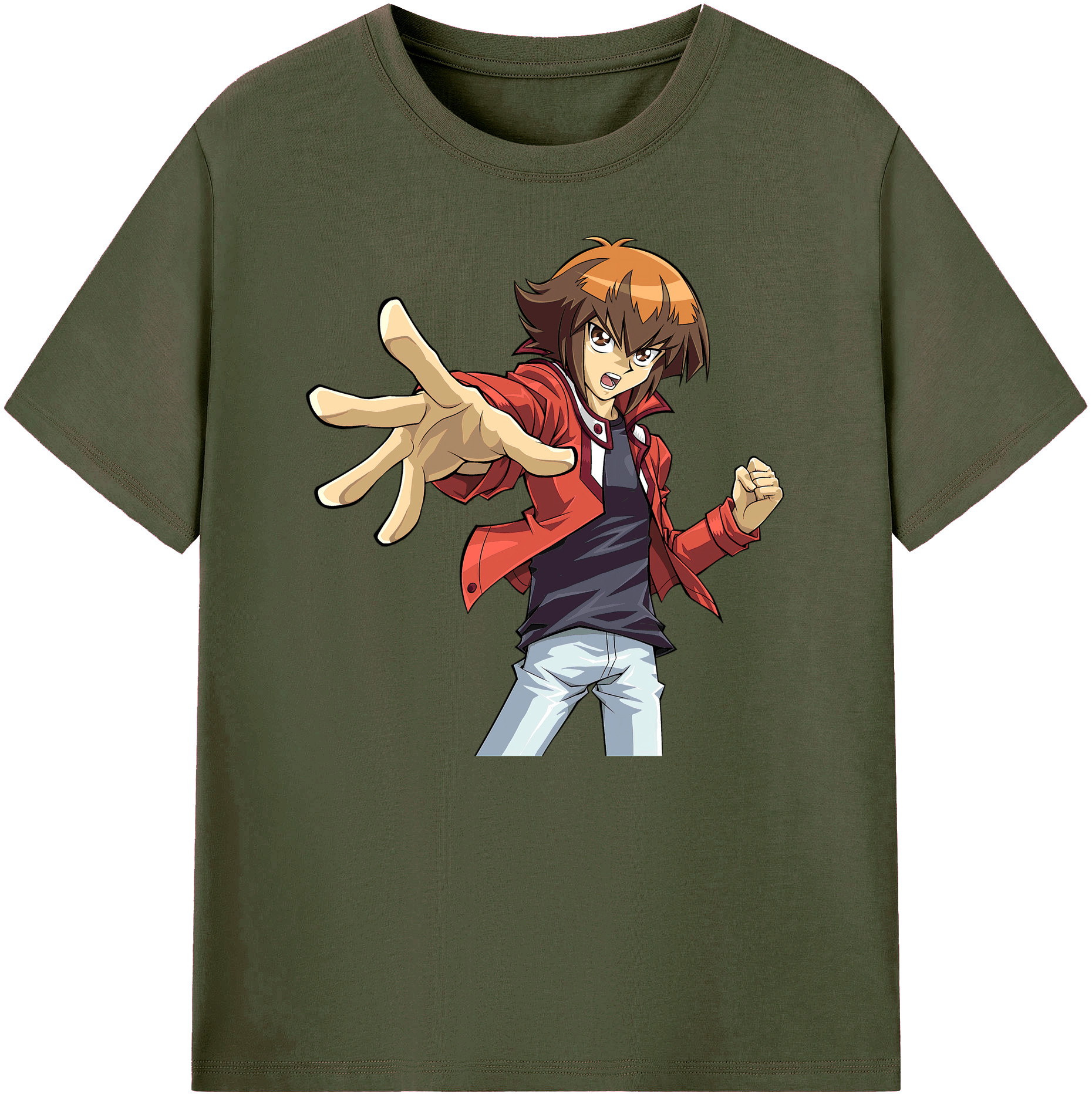 （画像用） 遊☆戯☆王 Yu-Gi-Oh! 綿100％ メンズ半袖Tシャツ｜肌触りやわらか＆通気性